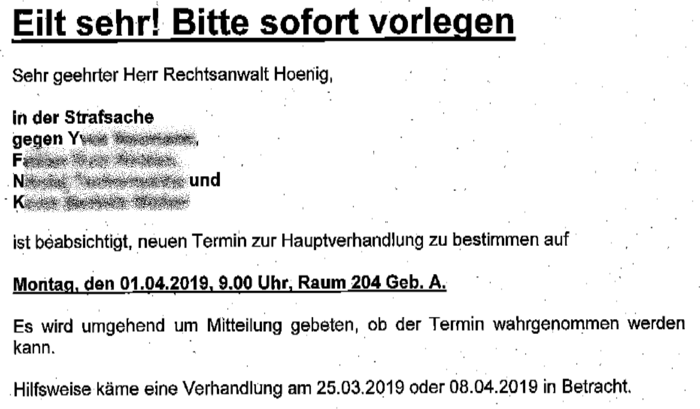 Tanzbären Beim Amtsgericht Gießen | Gericht | Kanzlei Hoenig Info ...